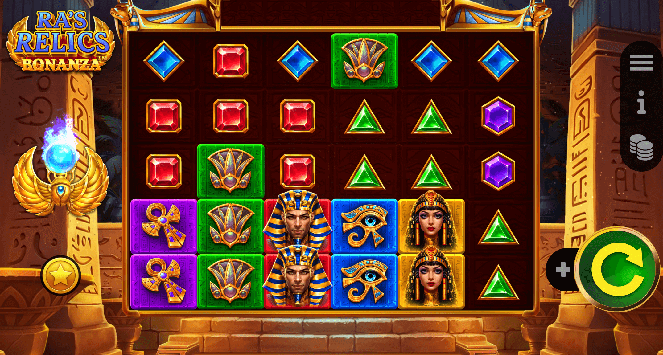 Ra's Relics Bonanza Booming Games Joker1234th