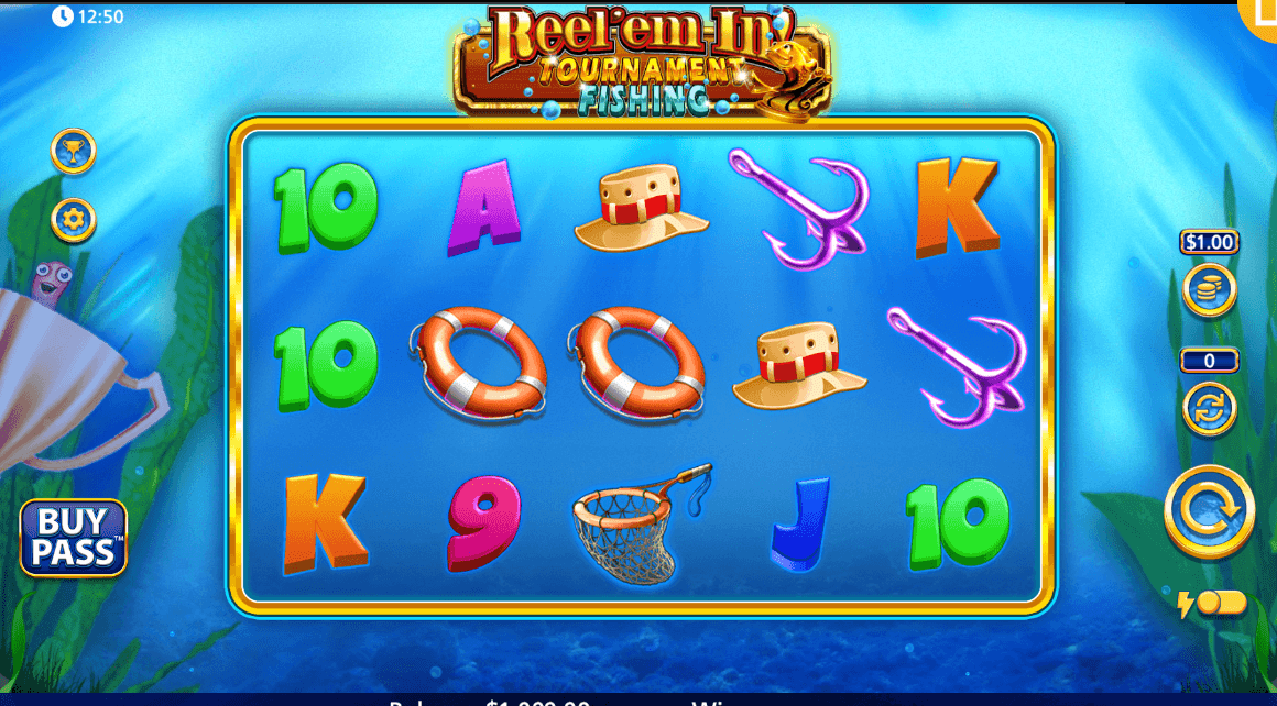Reel Em In Tournament Fishing Light & Wonder Joker gaming