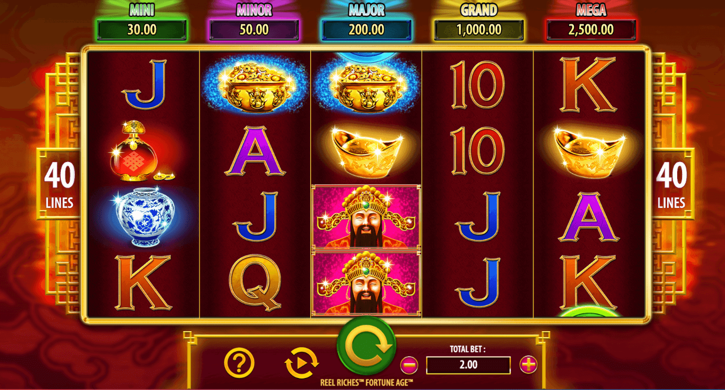 Reel Riches Fortune Age Light & Wonder 123Joker game
