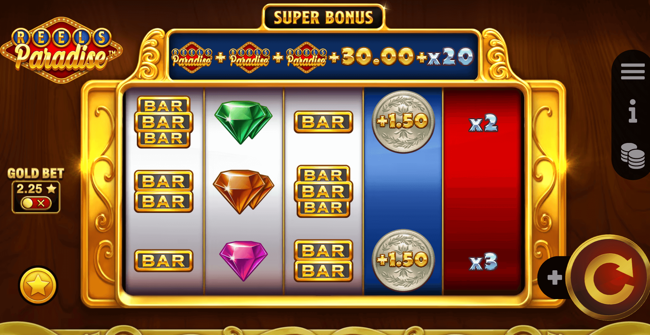 Reels Paradise Booming Games www Joker388