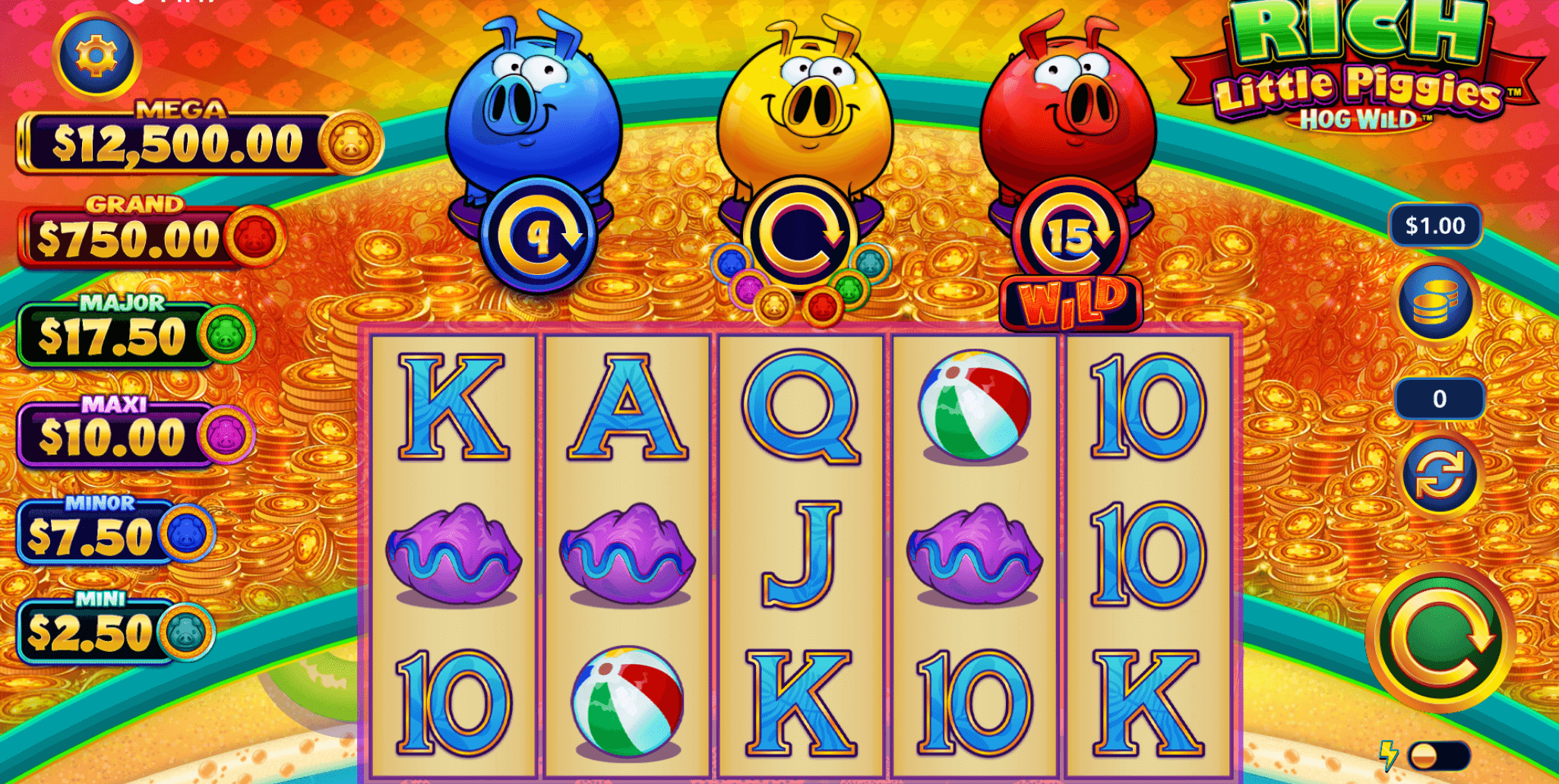 Rich Little Piggies Hog Wild Light & Wonder Joker123plus