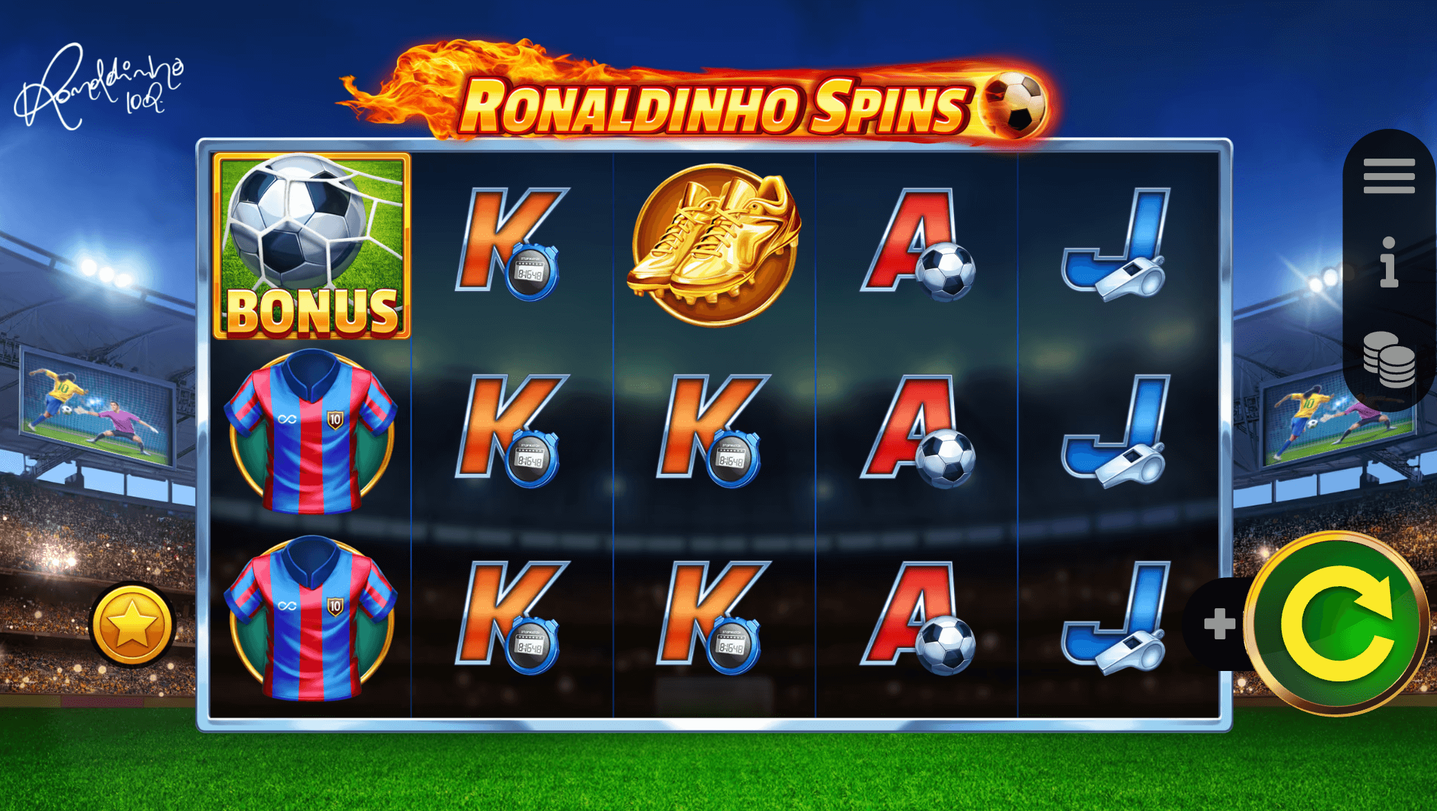 Ronaldinho Spins Booming Games Jokerapp678 c net