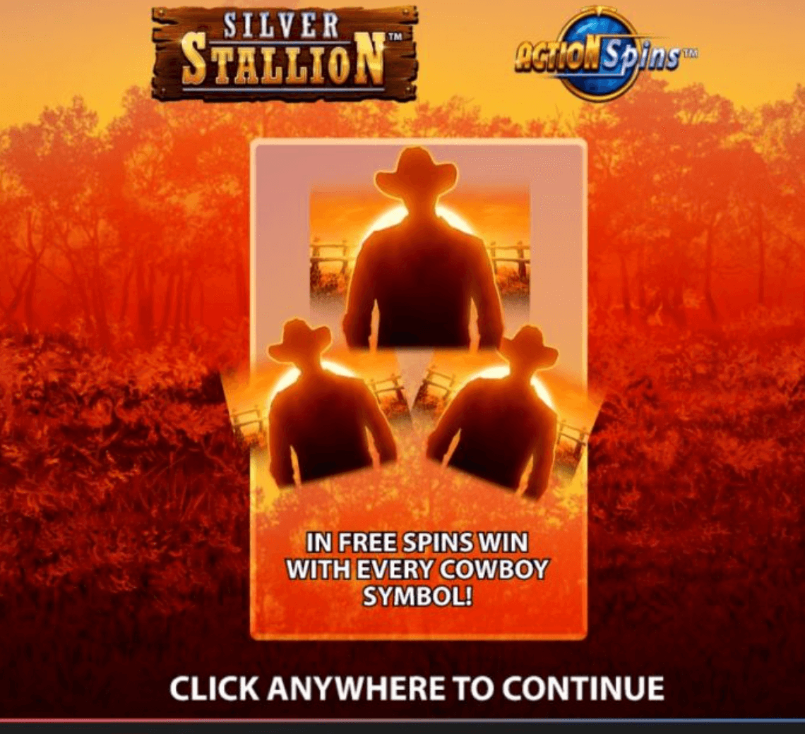 Silver Stallion Action Spins Light & Wonder Joker game 123