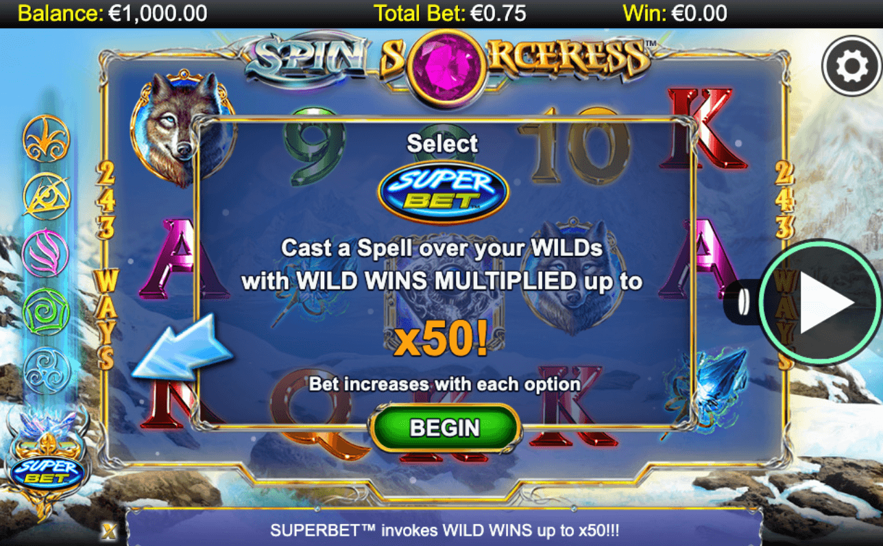 Spin Sorceress Light & Wonder Joker123 com