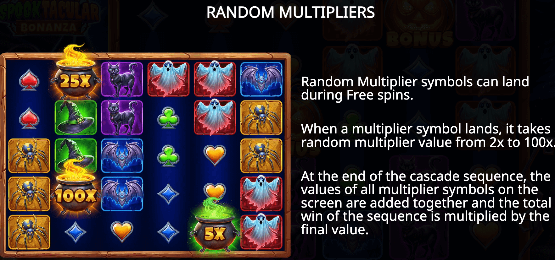 Spook Tacular Bonanza Booming Games Joker slot