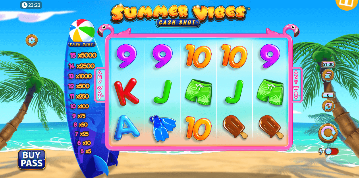 Summer Vibes Cash Shot Light & Wonder Joker123 com