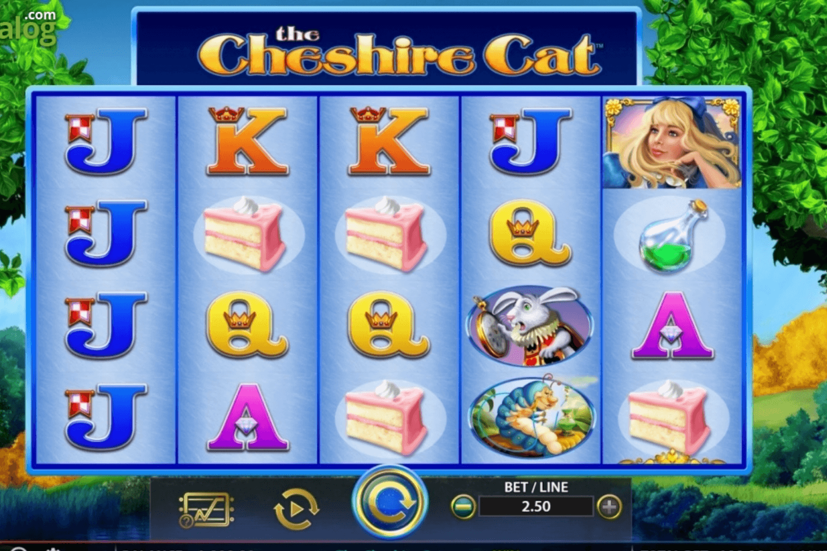 The Cheshire Cat Light & Wonder Joker game 123