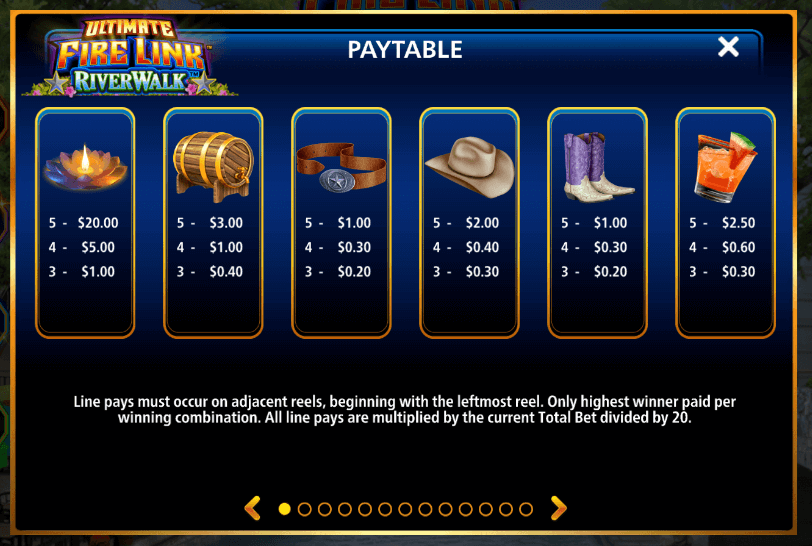 Ultimate Fire Link River Walk Light & Wonder Joker family