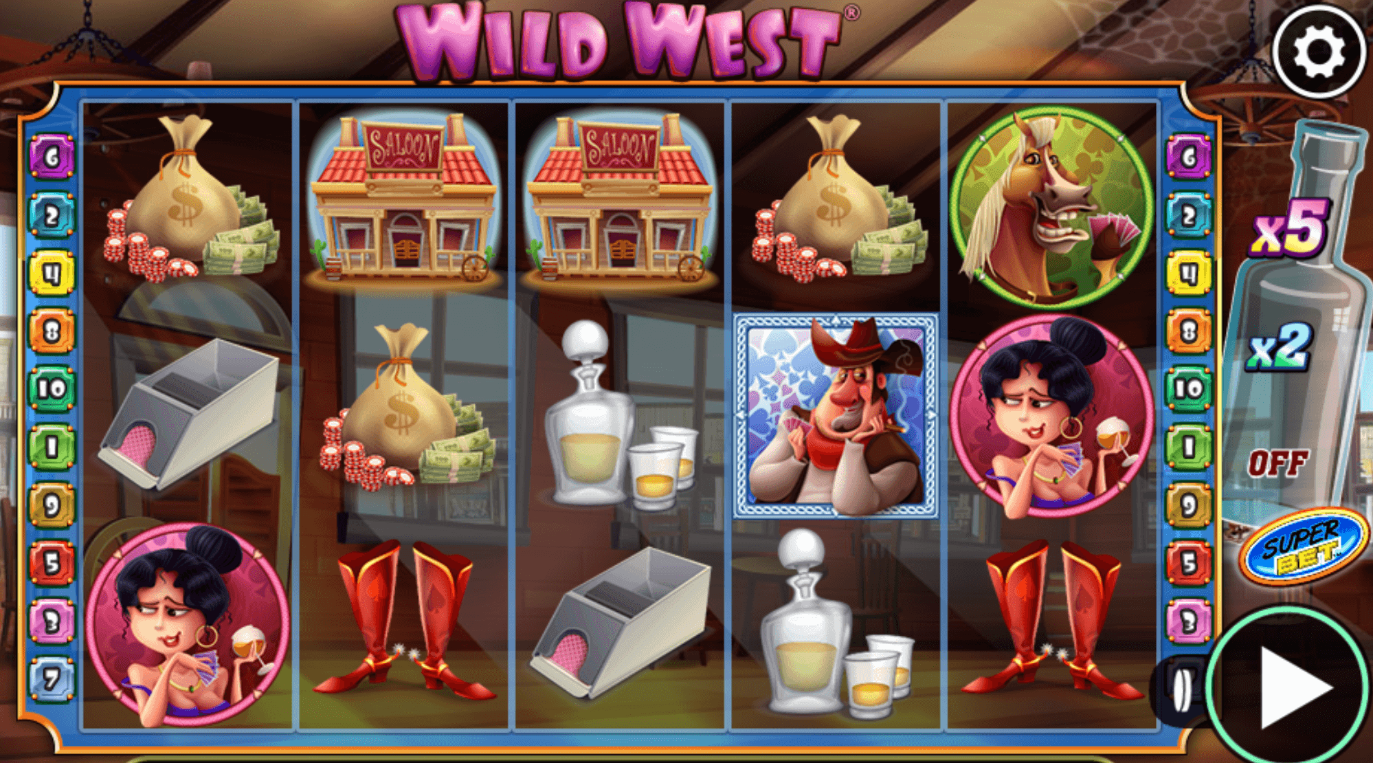 Wild West Light & Wonder Joker game 123